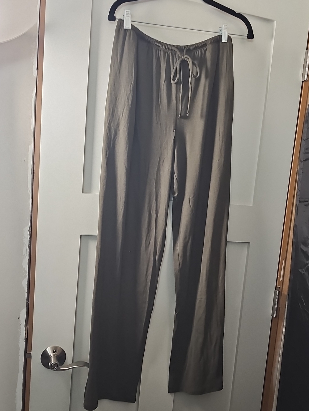 Olive Drawstring Lounge Pants